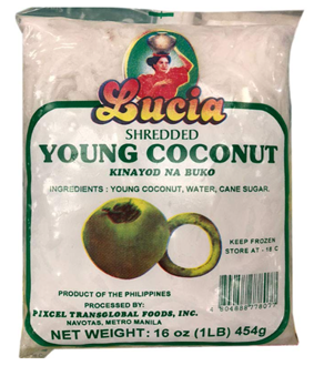 Lucia Shredded Young Coconut 454g